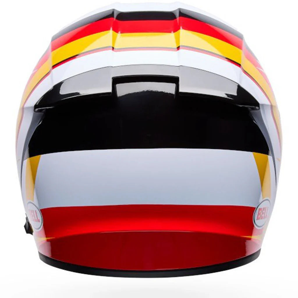 Bell Helmets Lithium Nova White/Red Full-Face Helmet