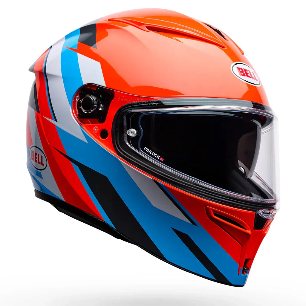 Bell Helmets Bell Lithium Nova Orange/Blue Full-Face Helmets