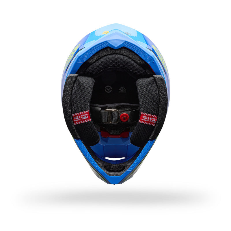 Bell Moto-10 GP Vector [FRQ Blue] Helmet