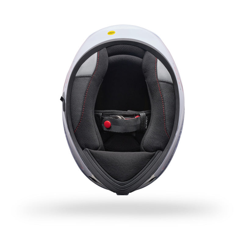 Bell Lithium MIPS Flux DOT/ECE [White/Black/Red] Helmet
