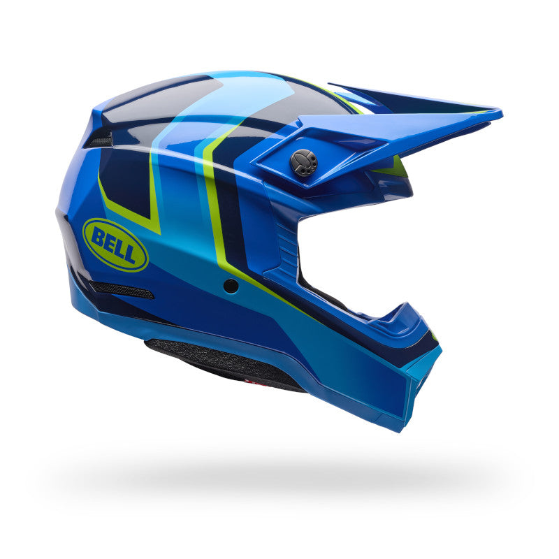 Bell Moto-10 MIPS Pulse DOT/ECE [FRQ Blue] Helmet