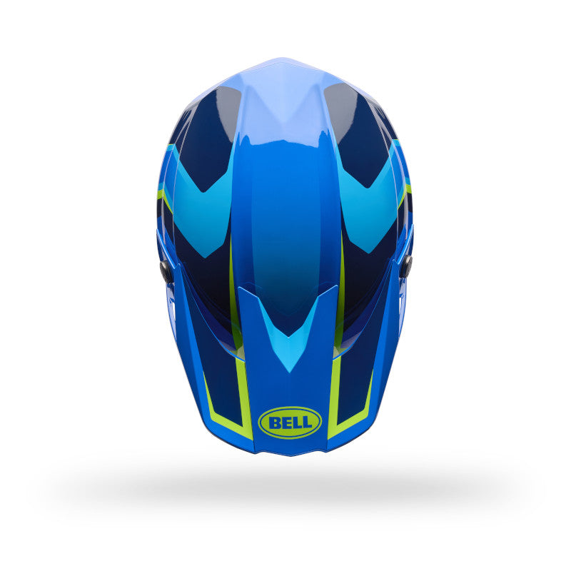 Bell Moto-10 MIPS Pulse DOT/ECE [FRQ Blue] Helmet