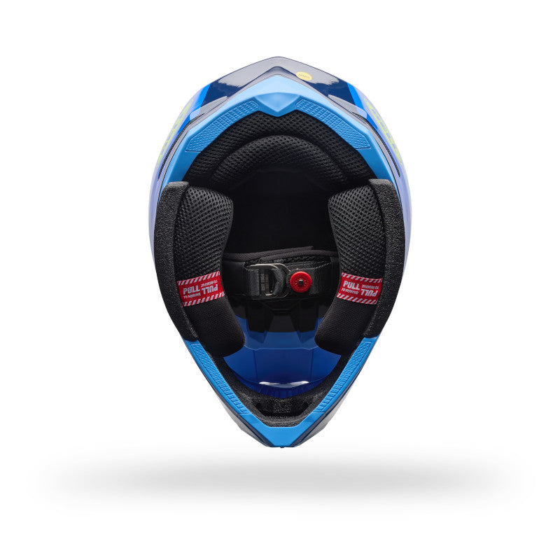 Bell Moto-10 MIPS Pulse DOT/ECE [FRQ Blue] Helmet