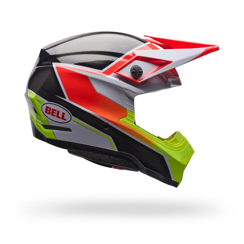 Bell Moto-10 MIPS Surge DOT/ECE [Acid Red] Helmet
