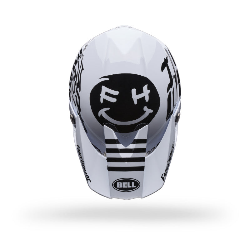 Bell Moto-10 MIPS Fhmc DOT/ECE [White/Black] Helmet