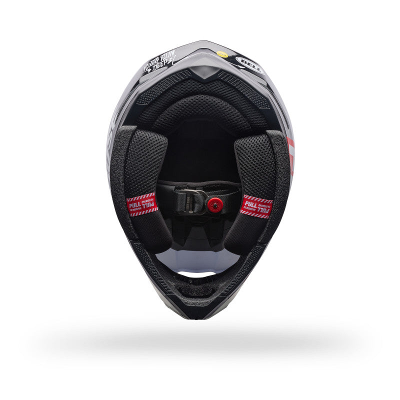 Bell Moto-10 MIPS Fhmc DOT/ECE [White/Black] Helmet