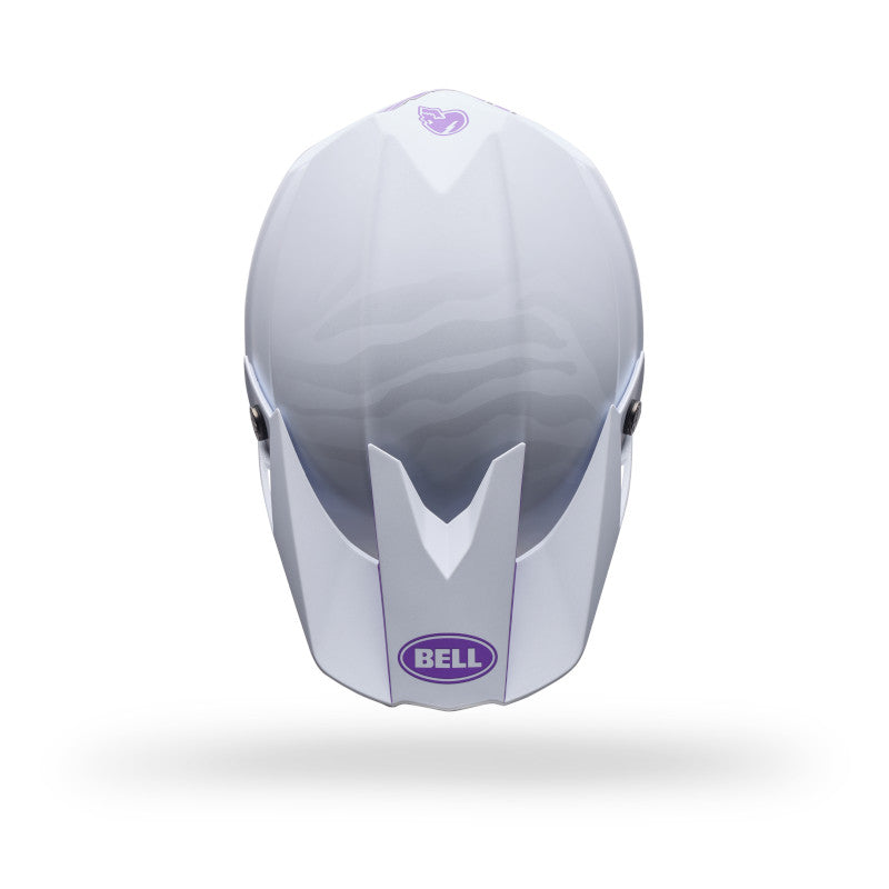 Bell Moto-10 MIPS Purple Da SE DOT/ECE [Purple/White] Helmet