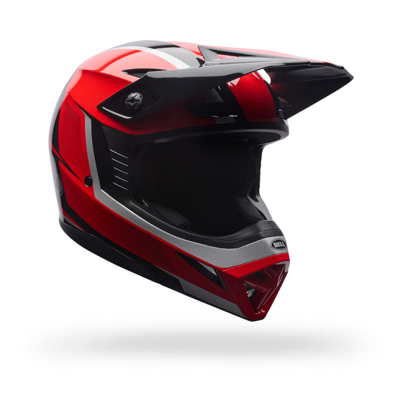 Bell MX-10 MIPS Spiral DOT/ECE [Black/Red] Helmet