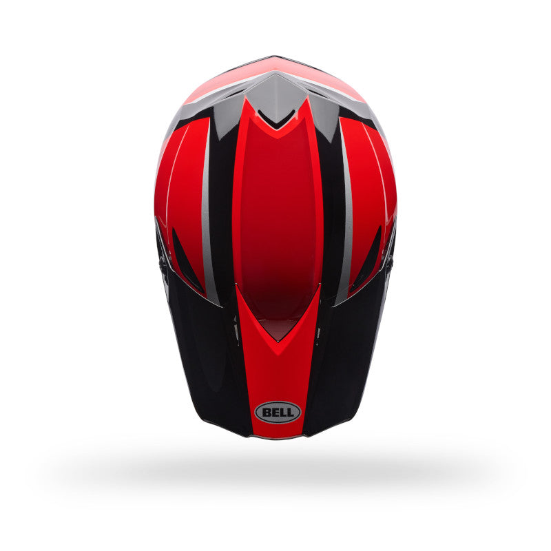 Bell MX-10 MIPS Spiral DOT/ECE [Black/Red] Helmet
