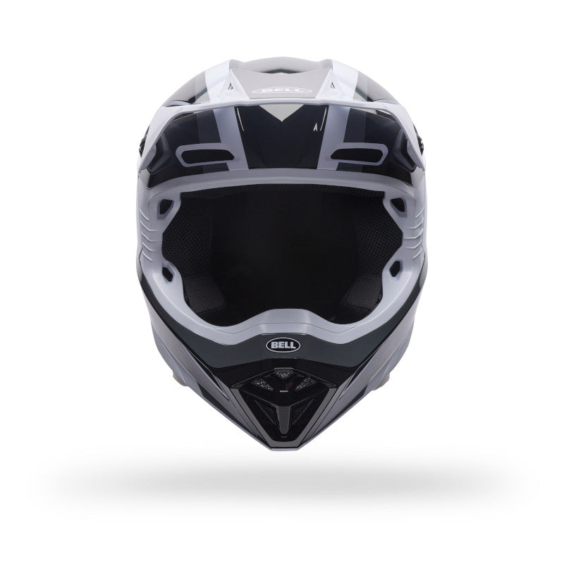 Bell MX-10 MIPS Spiral DOT/ECE [Black/White] Helmet