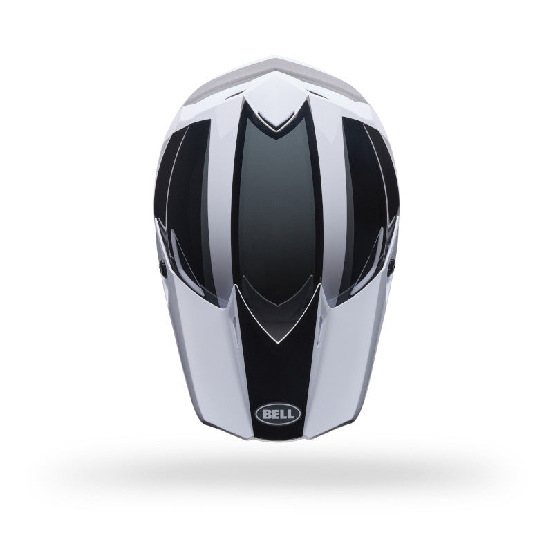 Bell MX-10 MIPS Spiral DOT/ECE [Black/White] Helmet