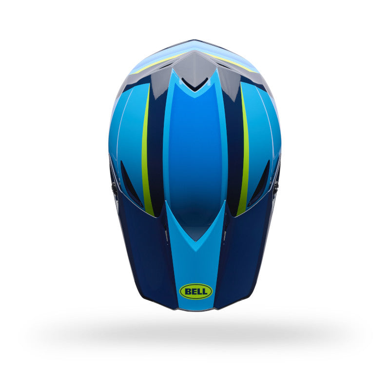 Bell MX-10 MIPS Spiral DOT/ECE [Vapor Blue] Helmet
