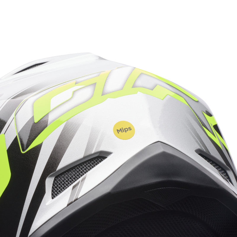 Bell MX-10 MIPS Intake DOT/ECE [Black/Silver] Helmet