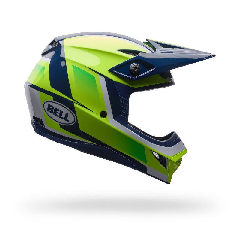 Bell YTH MX-10 MIPS Spiral DOT/ECE [Fluorescent Yellow] Helmet
