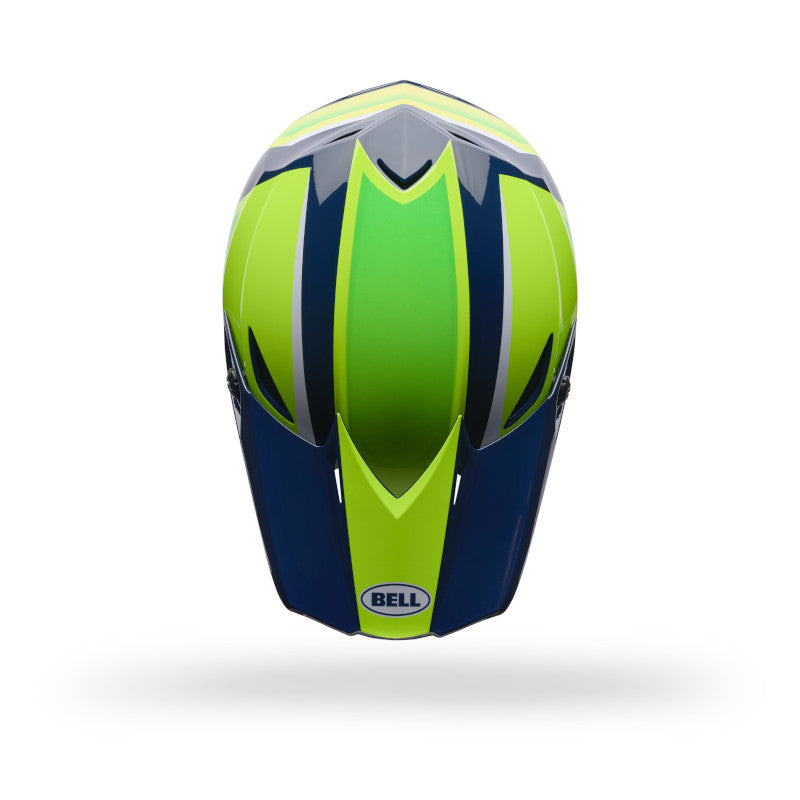 Bell YTH MX-10 MIPS Spiral DOT/ECE [Fluorescent Yellow] Helmet