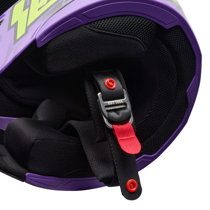 Bell YTH MX-10 MIPS Amber DOT/ECE [Black/Purple] Helmet