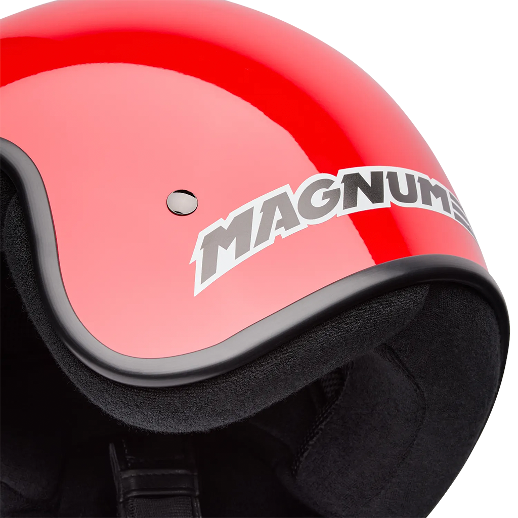 Bell Magnum Solid DOT/ECE Red Helmet