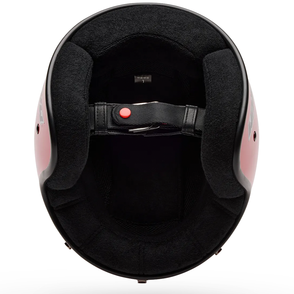 Bell Magnum Solid DOT/ECE Red Helmet