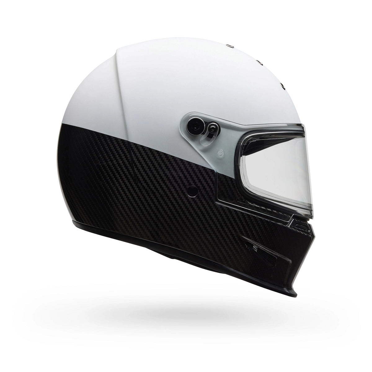 Bell Eliminator Carbon M/G Diverge ECE [White/Black] Helmet