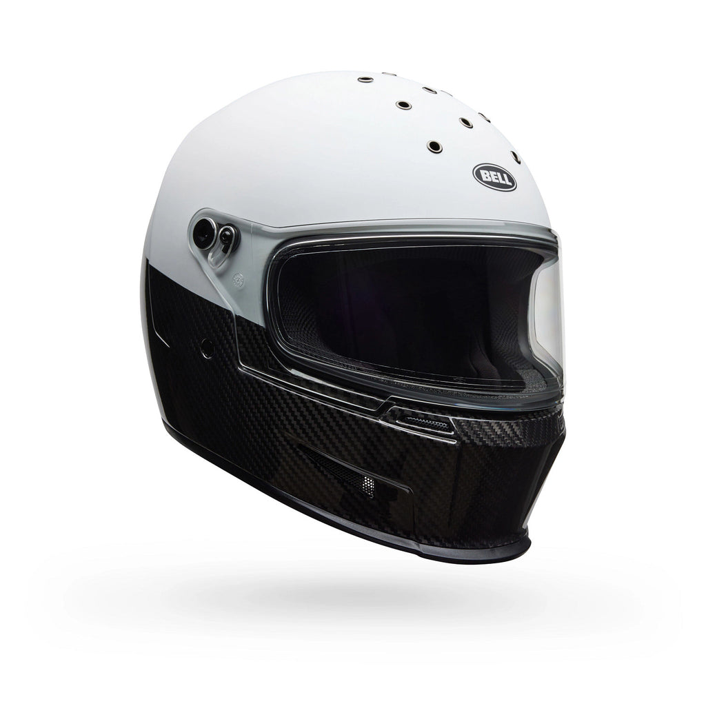 Bell Eliminator Carbon M/G Diverge ECE [White/Black] Helmet