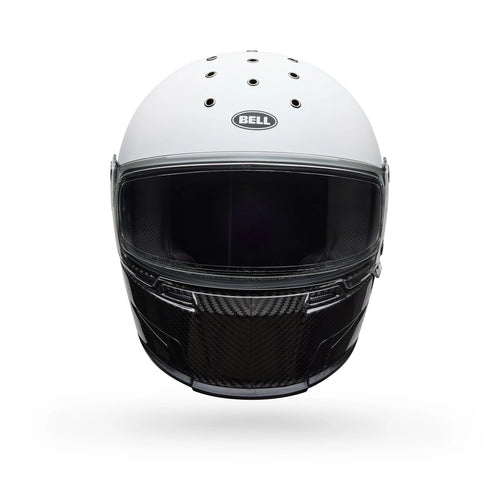 Bell Eliminator Carbon M/G Diverge ECE [White/Black] Helmet