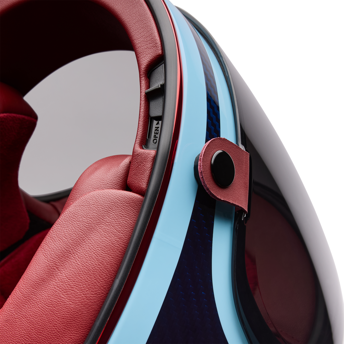 Bell Bullitt GT Carbon Lane DOT/ECE [Blue] Helmet