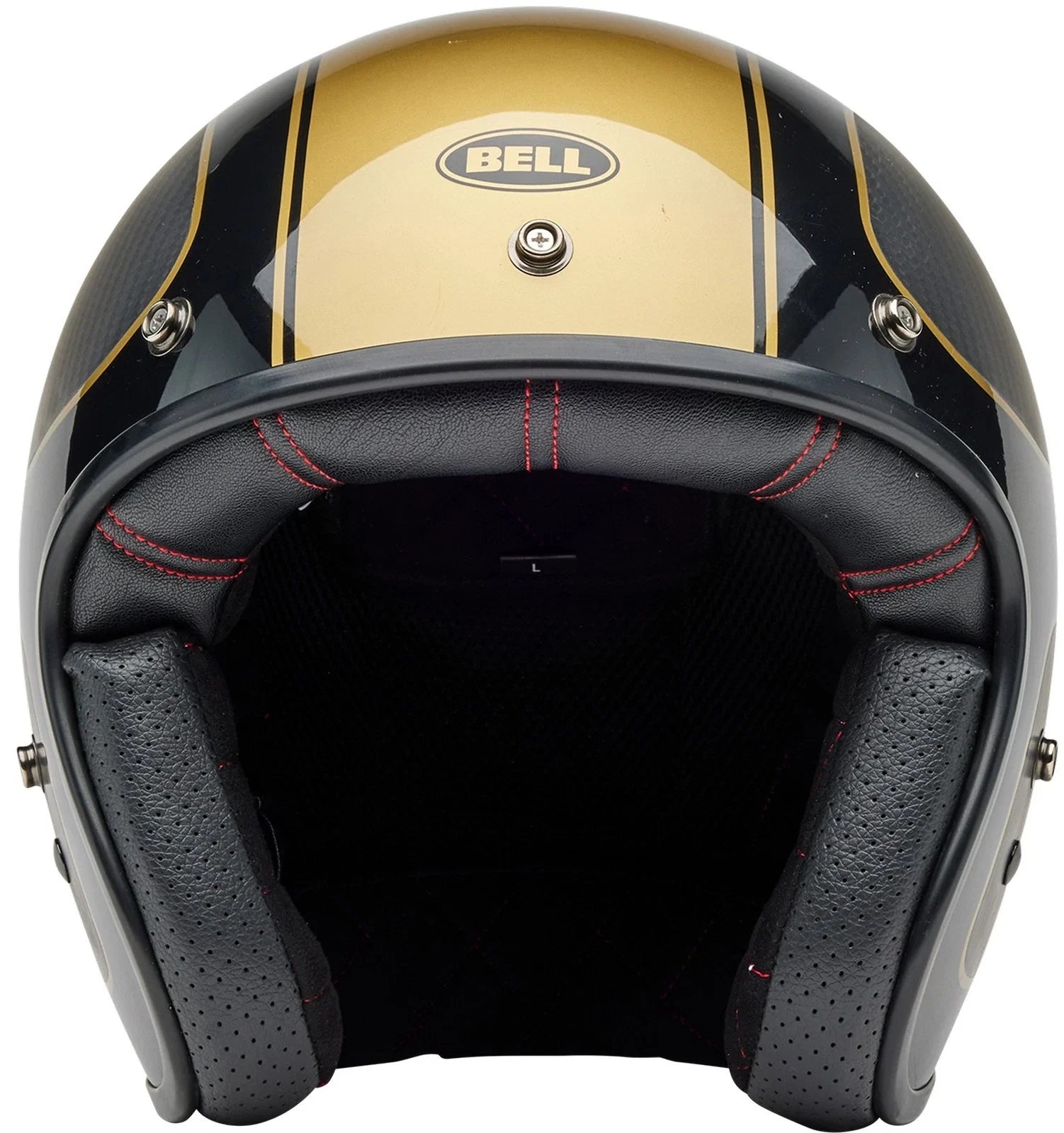 BELL HELMETS Bell Custom 500 Carbon RSD Open Face Helmet Black/Gold - Limited Edition