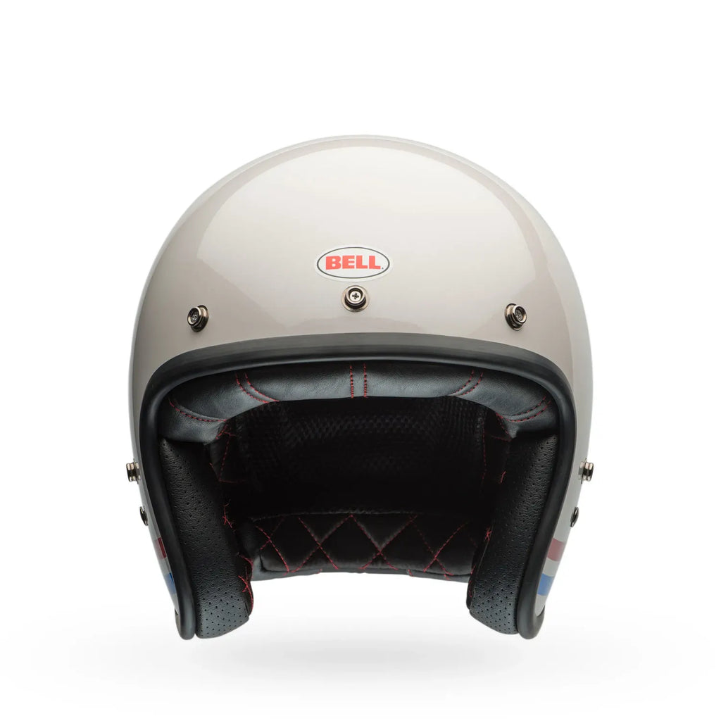 Bell Helmets - CUSTOM 500 STRIPES - Pearl White