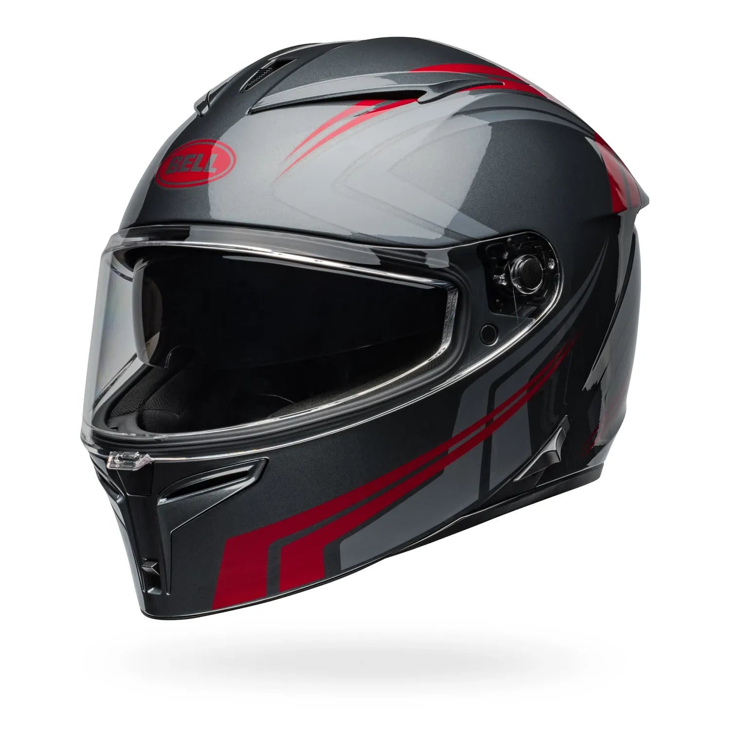Bell Helmets - LITHIUM JETSTREAM - Gloss Gray/Candy Red
