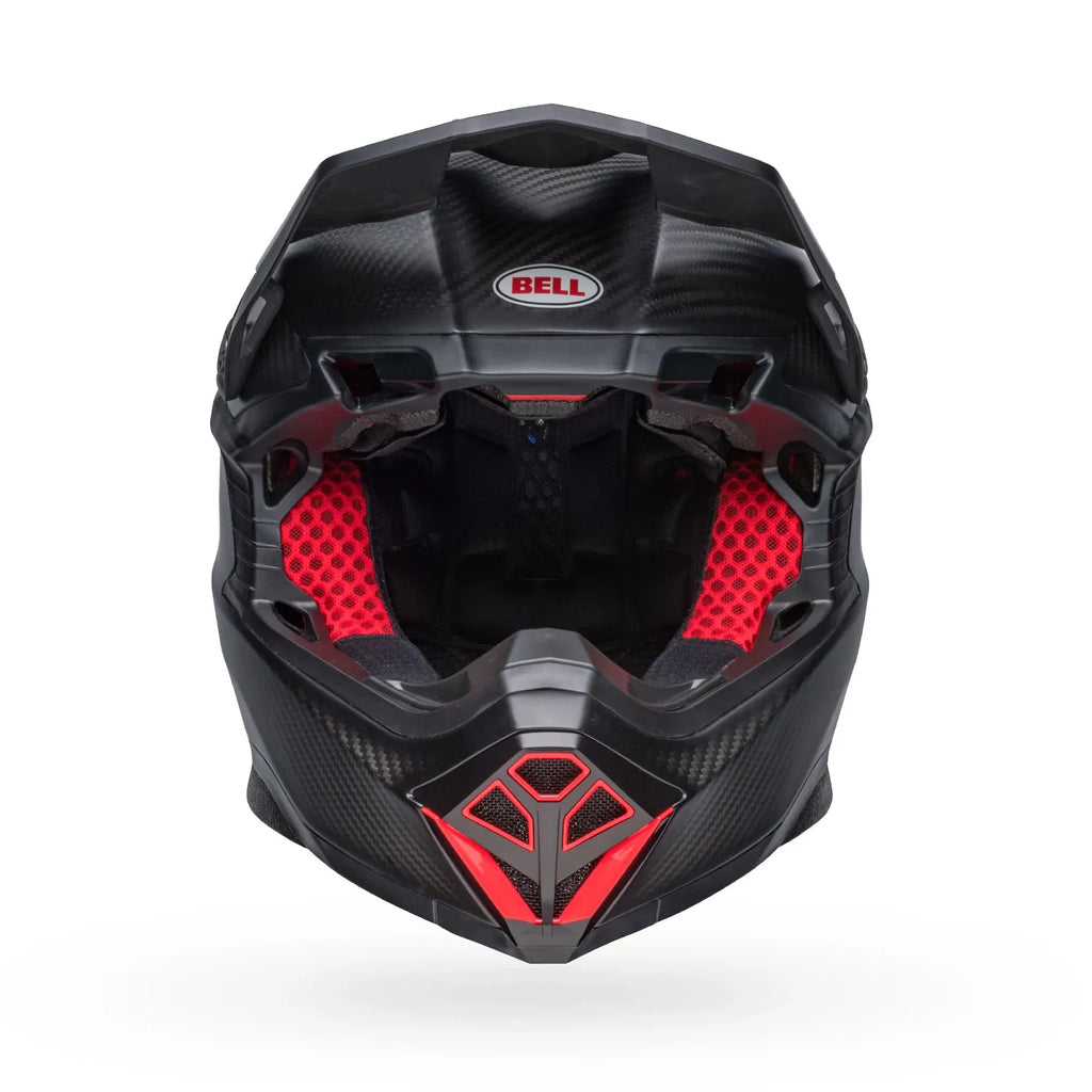 Bell Helmets - MOTO-10 SPHERICAL Satin Gloss Black/Red