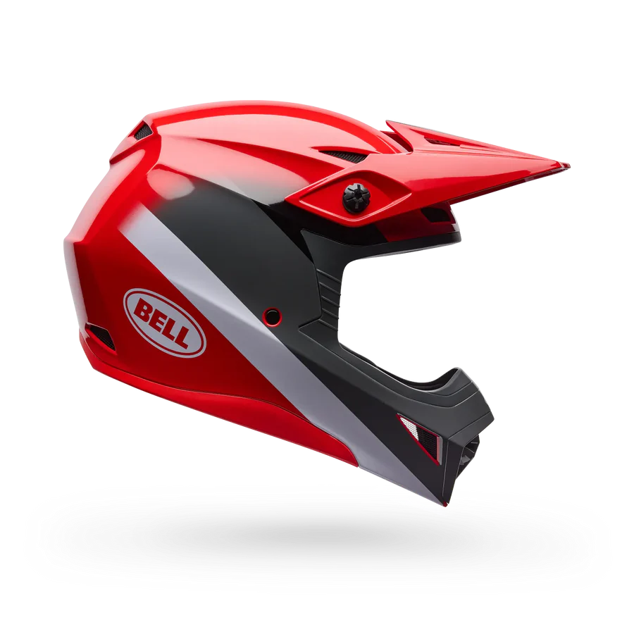 Bell Helmets MX-10 Mips Aviator Red/Black Helmet