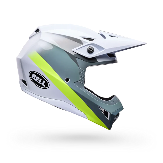 Bell Helmets - Youth MX-10 AVIATOR - White/Green