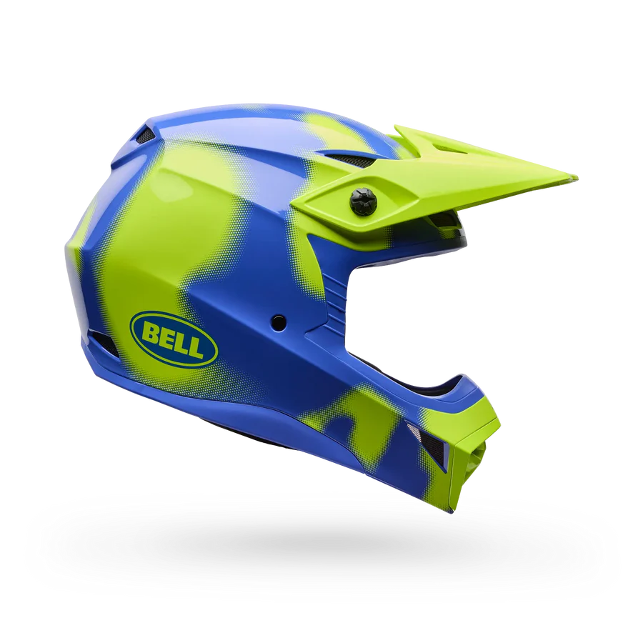 Bell Helmets MX-10 Mips Camo Fluro Yellow Helmet