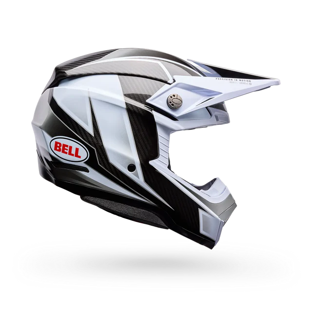 Bell Helmets - MOTO-10 SPHERICAL GRID - White/Black/Grey