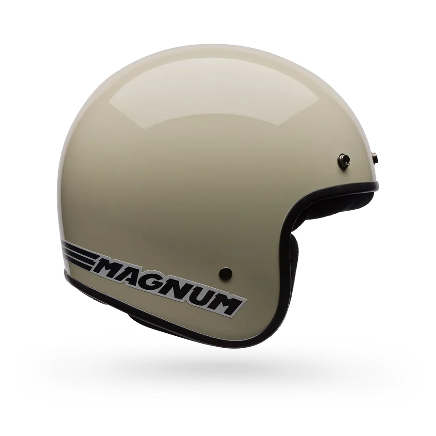 Bell Helmets Magnum Solid Vintage White Helmet