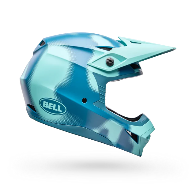 Bell Helmets - Youth MX-10 Camo - Blue Camo