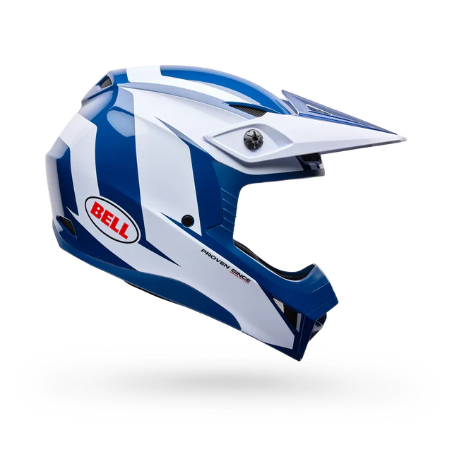 Bell Helmets - Youth MX-10 TALON - Blue/WHITE