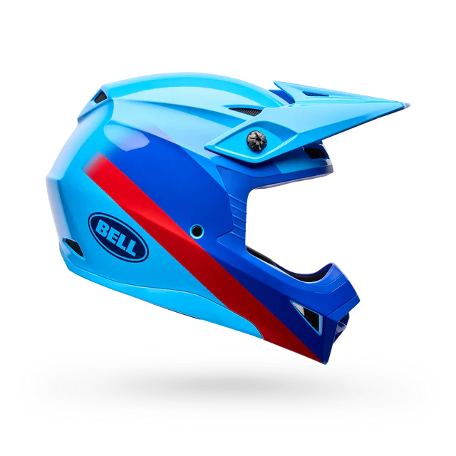 Bell Helmets - MX-10 MIPS AVIATOR - Blue/Red