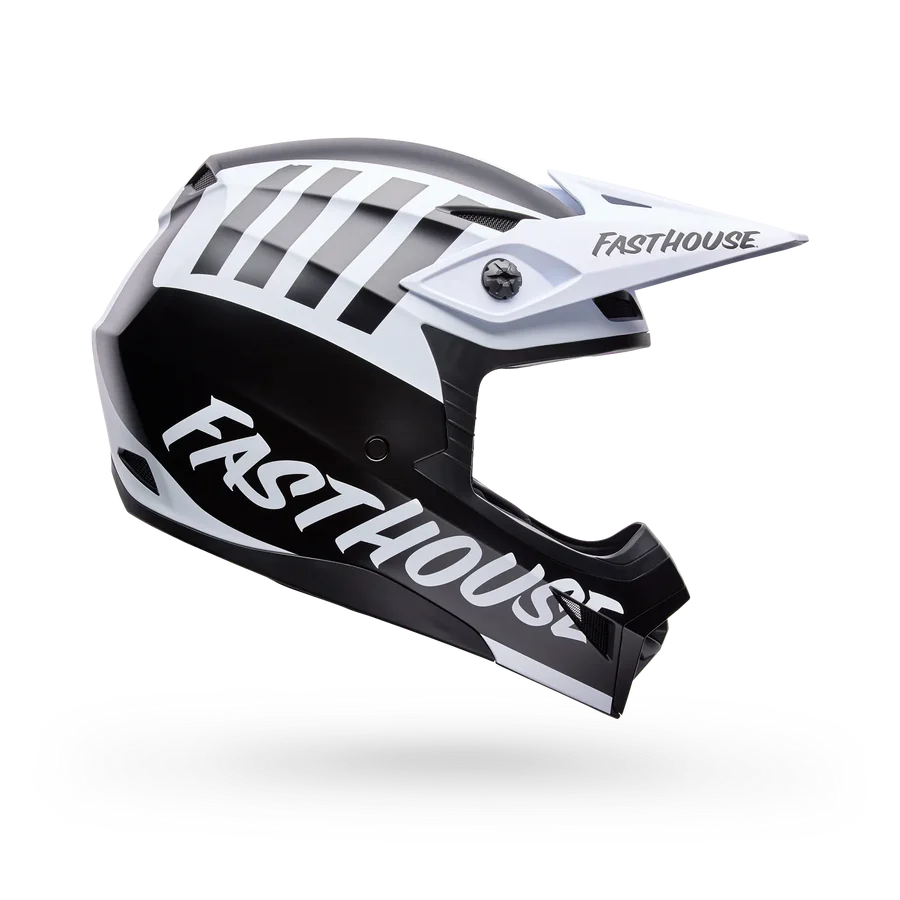 Bell Helmets MX-10 Mips Fasthouse Black/White Youth Helmet