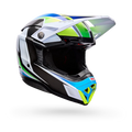 Bell Helmets - MOTO-10 SPHERICAL GRID - White/Blue