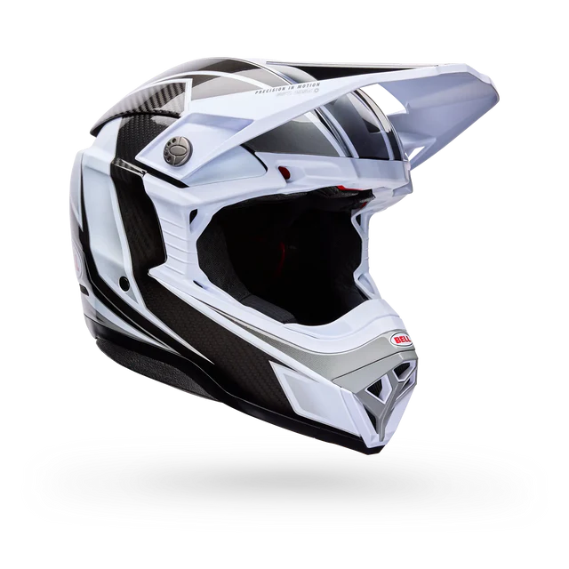 Bell Helmets - MOTO-10 SPHERICAL GRID - White/Black/Grey