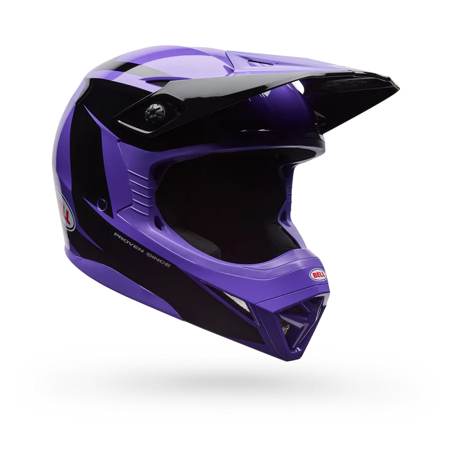 Bell Helmets MX-10 Mips Talon Purple Helmet
