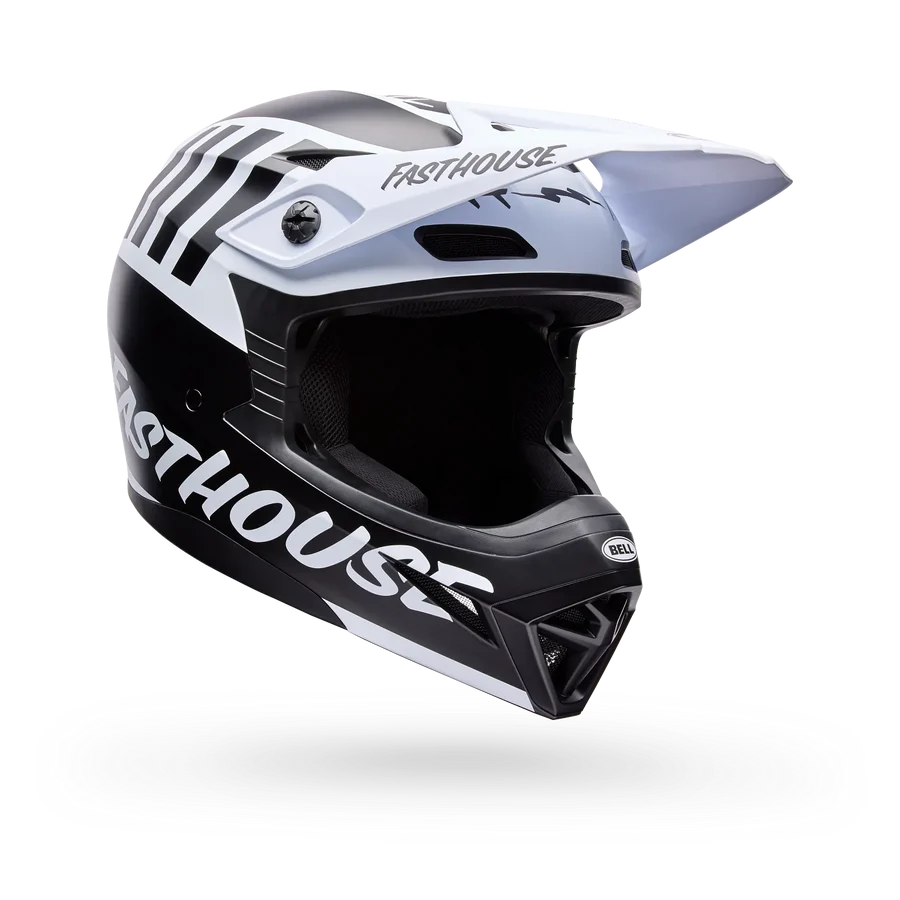 Bell Helmets MX-10 Mips Fasthouse Black/White Youth Helmet