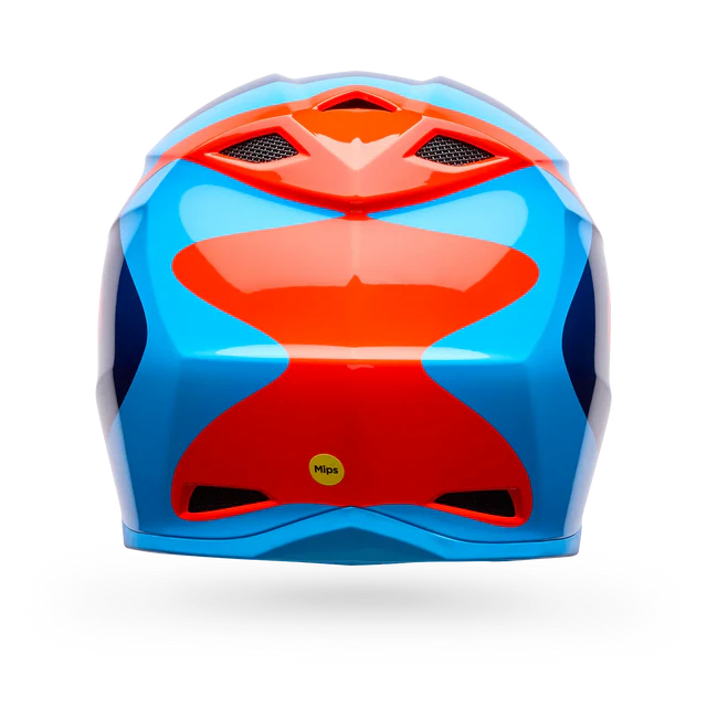 Bell Helmets - Youth MX-10 WAVE - Orange/Blue