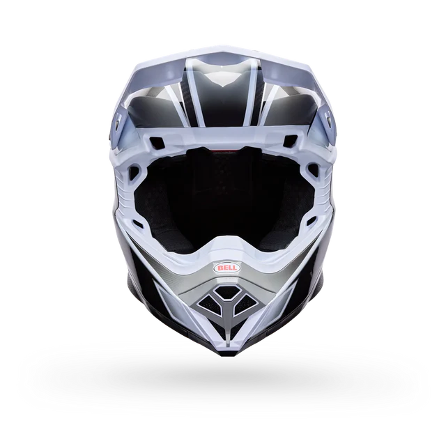 Bell Helmets - MOTO-10 SPHERICAL GRID - White/Black/Grey