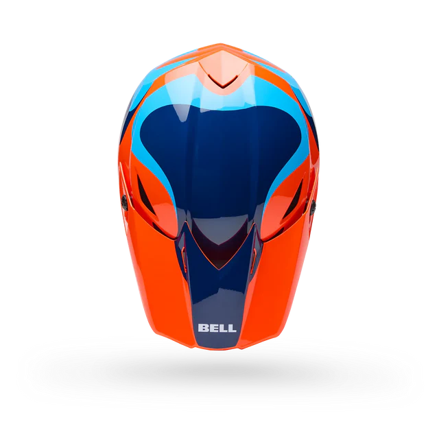 Bell Helmets - Youth MX-10 WAVE - Orange/Blue