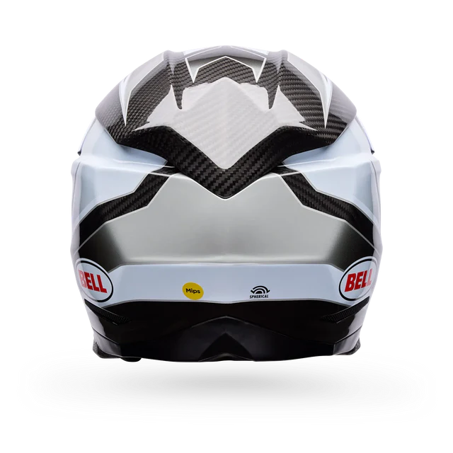 Bell Helmets - MOTO-10 SPHERICAL GRID - White/Black/Grey