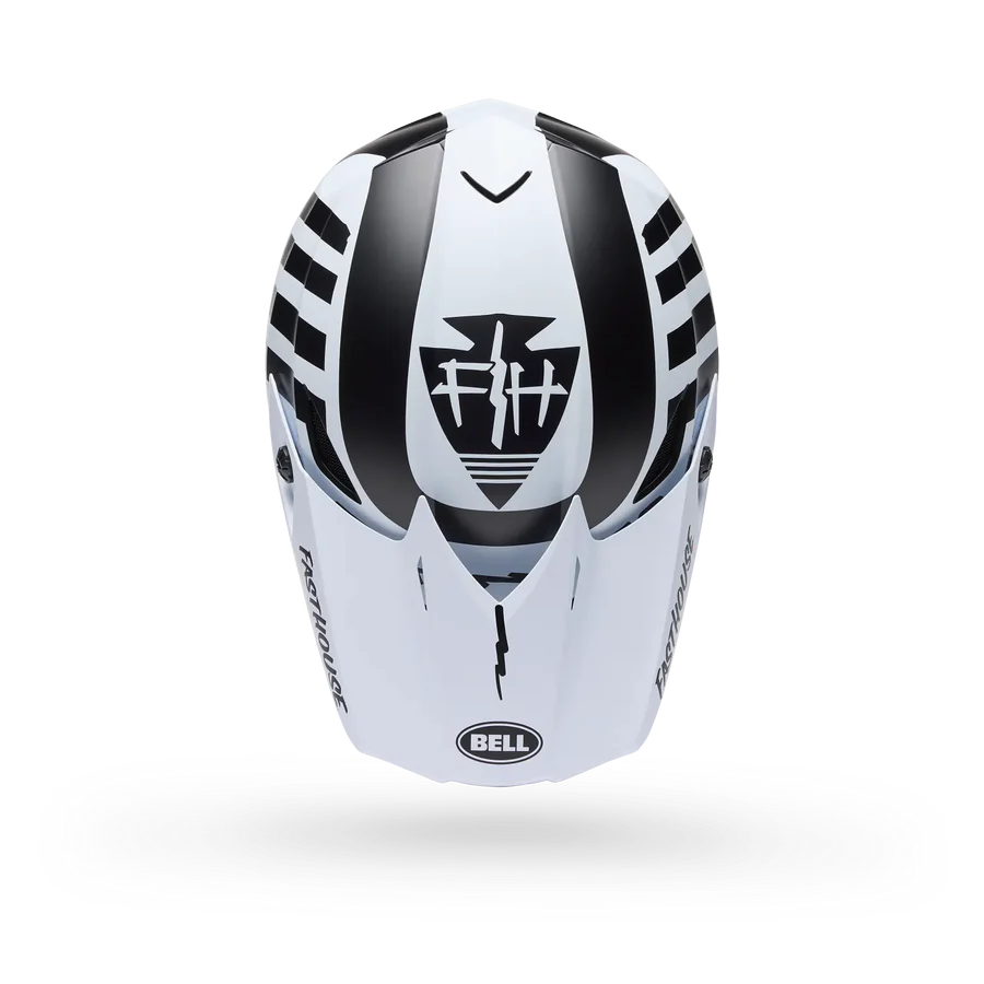 Bell Helmets MX-10 Mips Fasthouse Black/White Youth Helmet